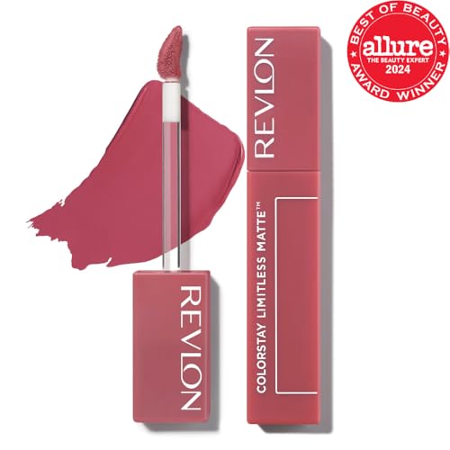 REVLON ColorStay Limitless Matte 006 Manifest, aplicador ergonómico para aplicar con precisión