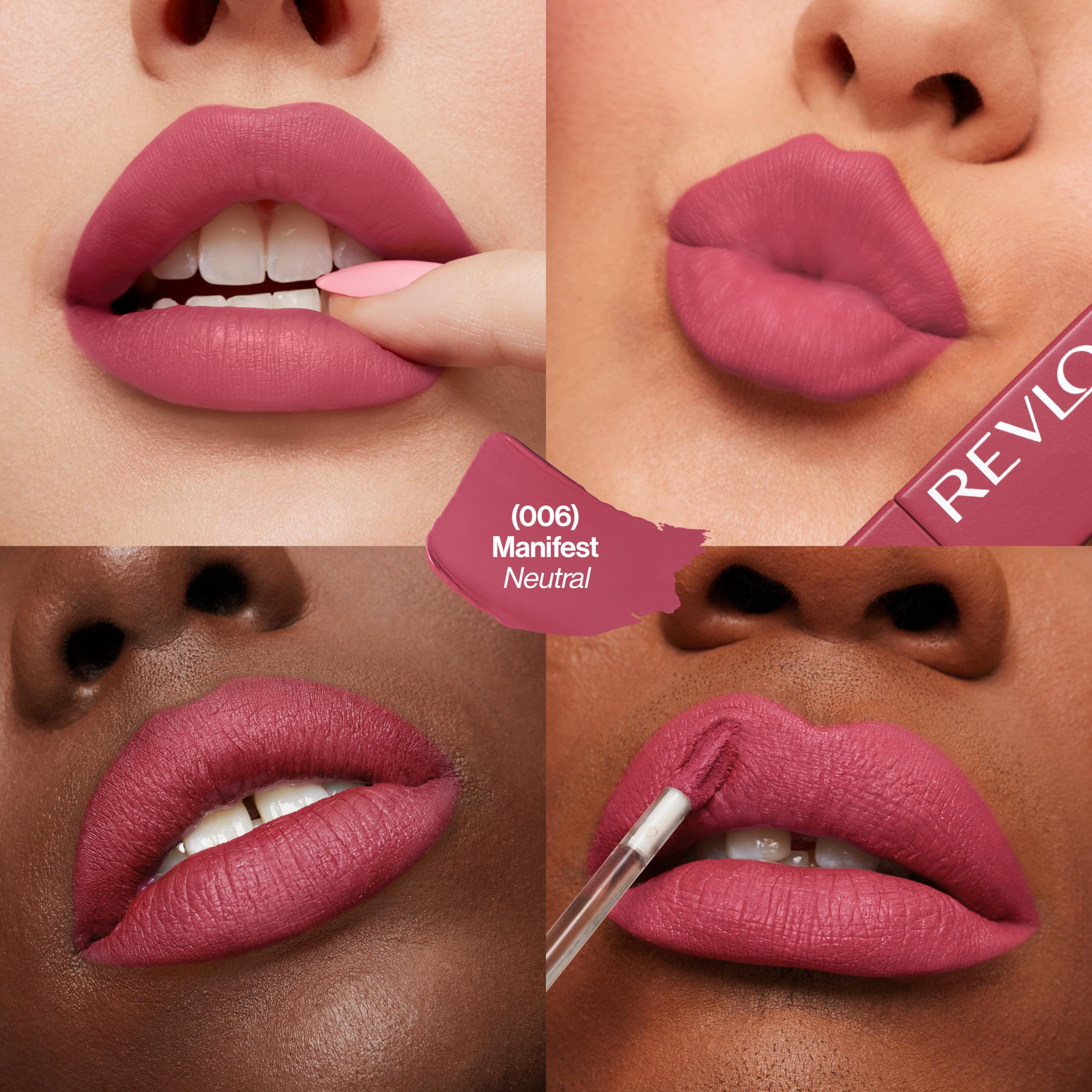 REVLON ColorStay Limitless Matte 006 Manifest, textura ultraligera para mayor comodidad diaria