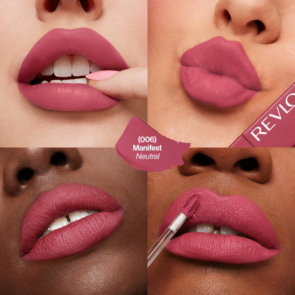 REVLON ColorStay Limitless Matte 006 Manifest, textura ultraligera para mayor comodidad diaria