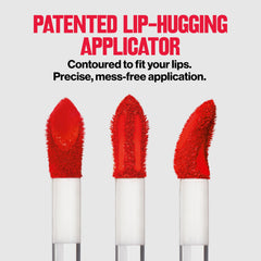 REVLON ColorStay Limitless Matte, formule vegan adaptée aux lèvres sensibles et hydratées.