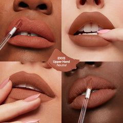 Muestra color intenso para un look duradero con REVLON ColorStay Limitless Matte Lipstick.