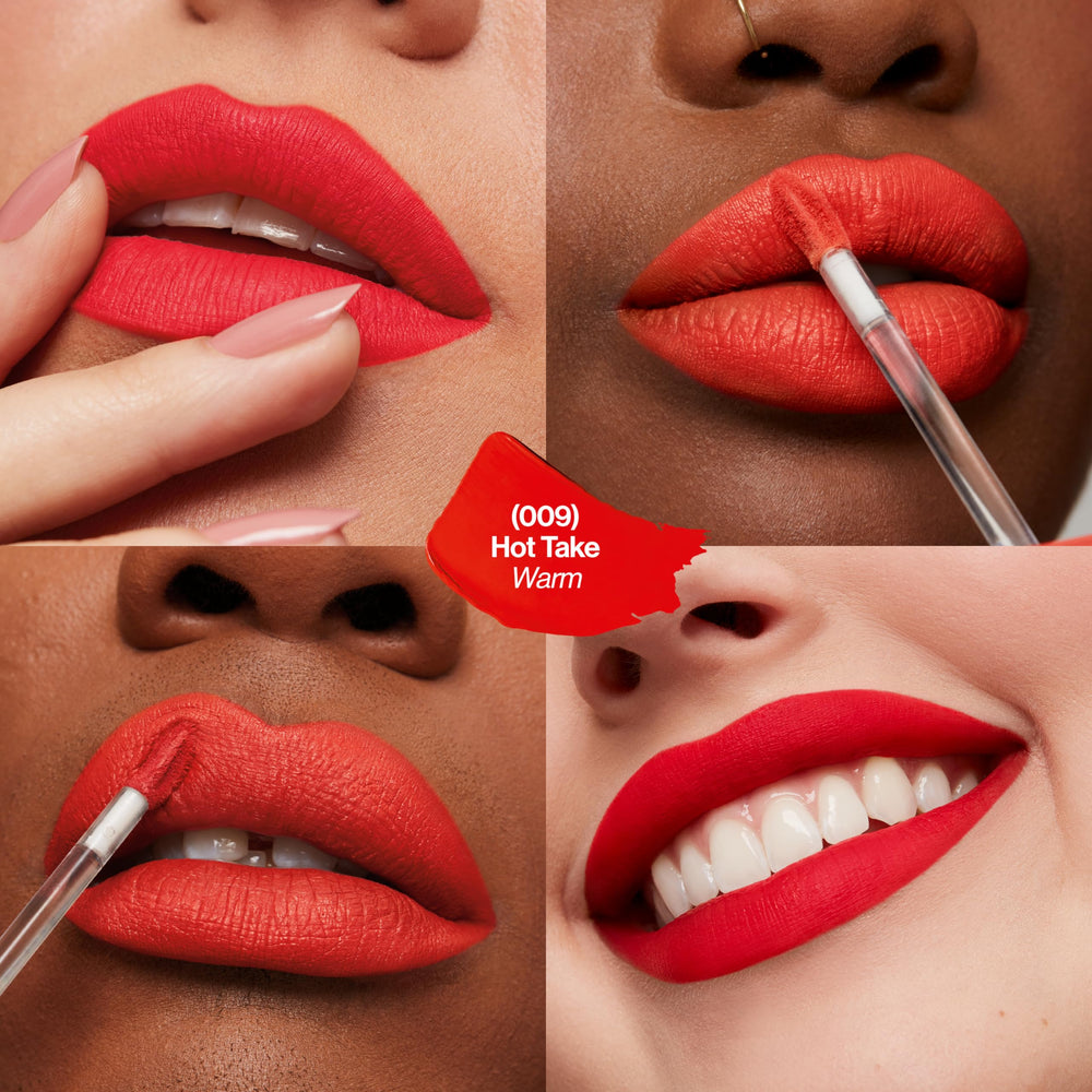 Aplicación precisa en labios con el aplicador patentado de Revlon ColorStay Limitless Matte.