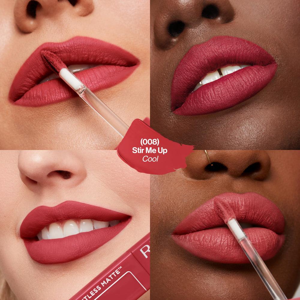 Textura cremosa y ligera de REVLON ColorStay Limitless Matte para confort durante el día.