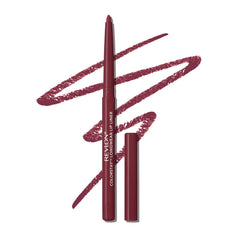 Lápiz delineador de labios Revlon ColorStay Plum, aplicación suave y definición duradera.