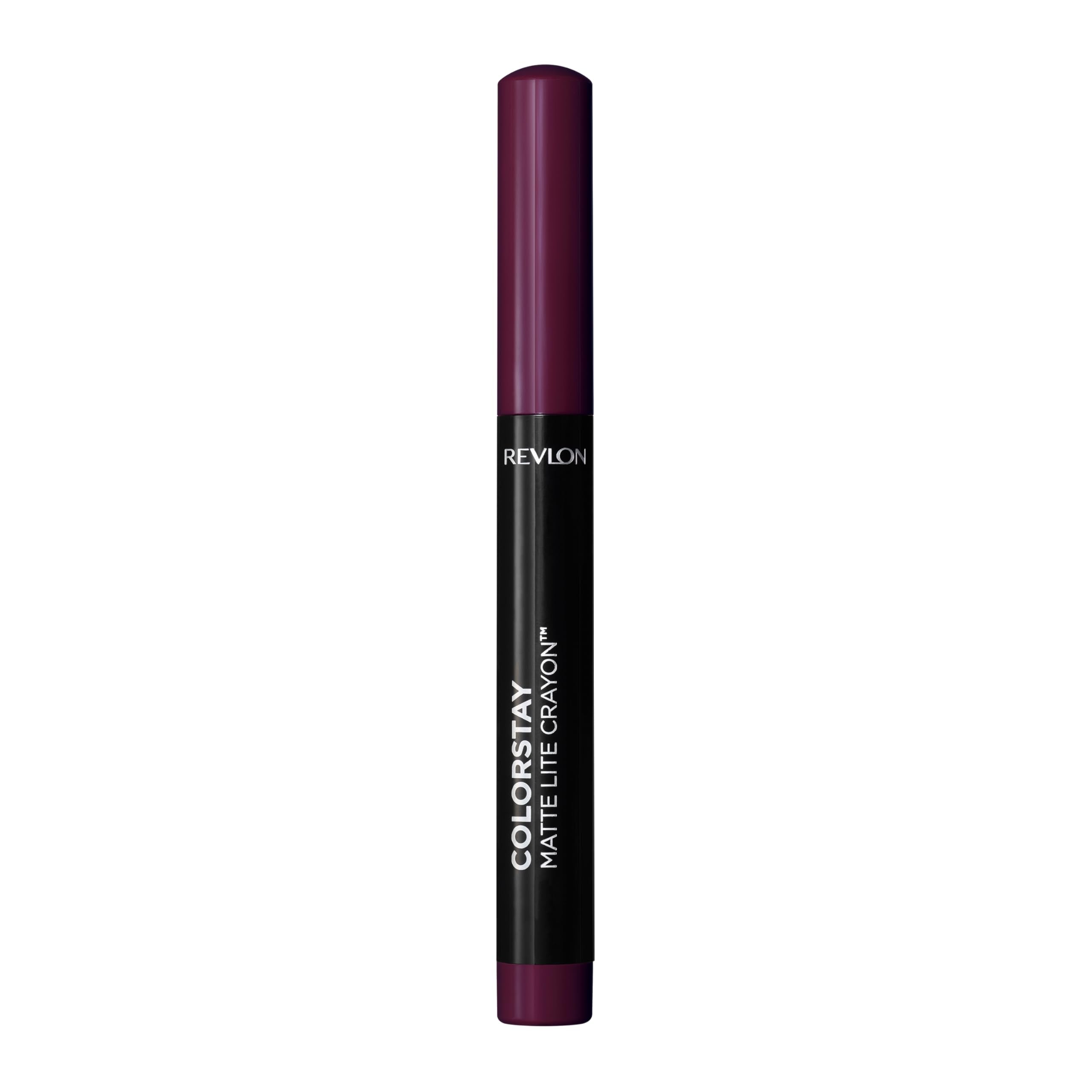 REVLON ColorStay Matte Crayon labio 012 On Cloud Wine con color intenso y duradero