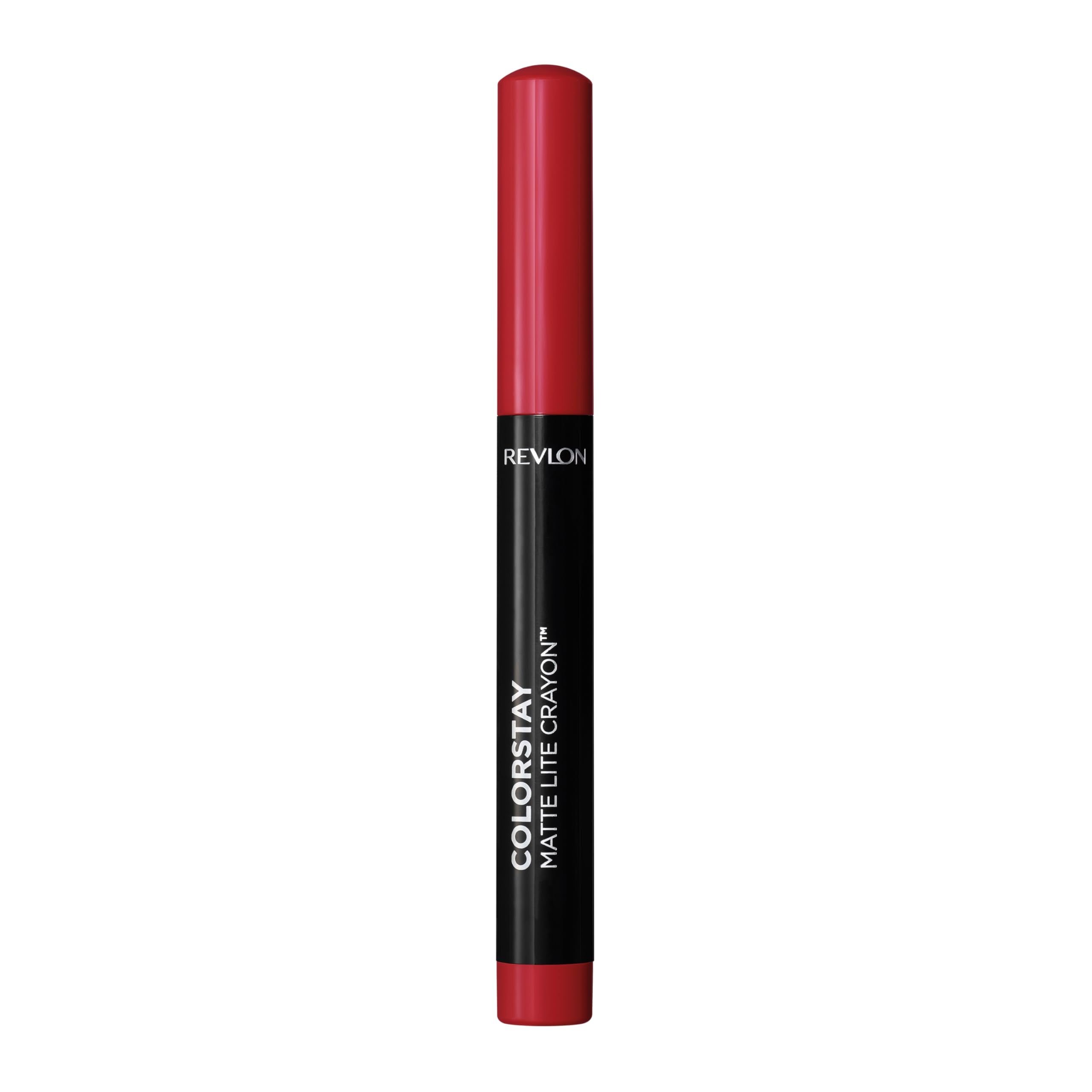REVLON ColorStay Matte Lite Crayon: empaque compacto para retoques diarios.