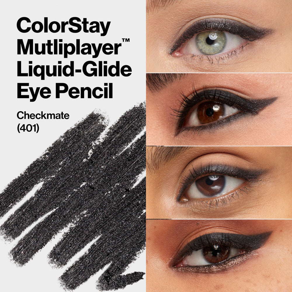 REVLON ColorStay Multiplayer lapiz ojos con difuminado suave antes de fijar.