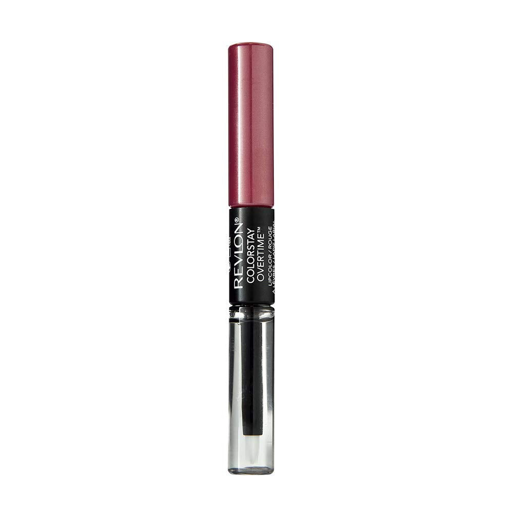 REVLON ColorStay Overtime Infinite Raspberry, aplicación de labial para color duradero y brillo.