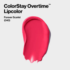 REVLON ColorStay Overtime Lipcolor: aplicación centrada para cobertura uniforme.