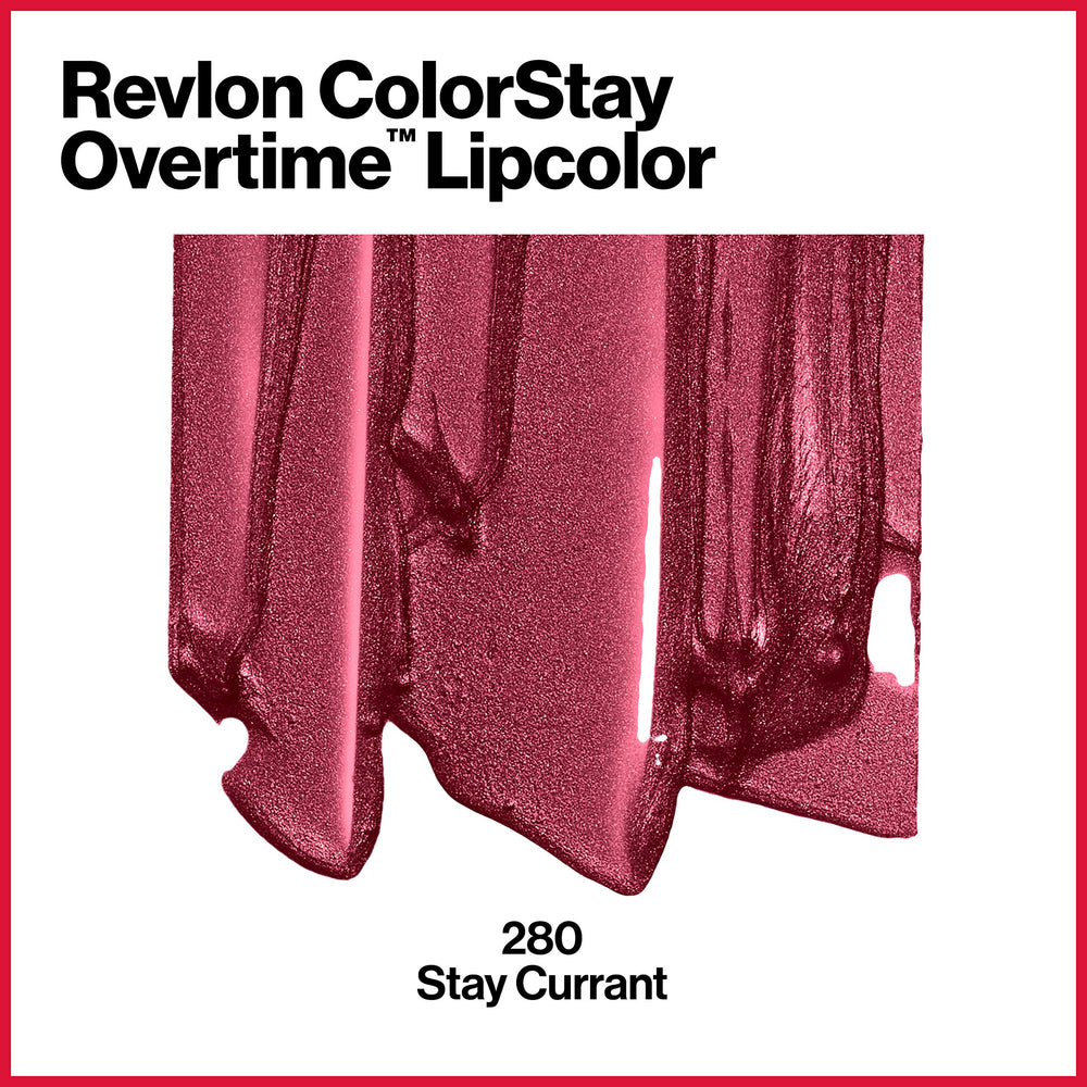 Texture liquide s'étale sur lèvres teinte Stay Currant
