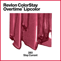 Texture liquide s'étale sur lèvres teinte Stay Currant