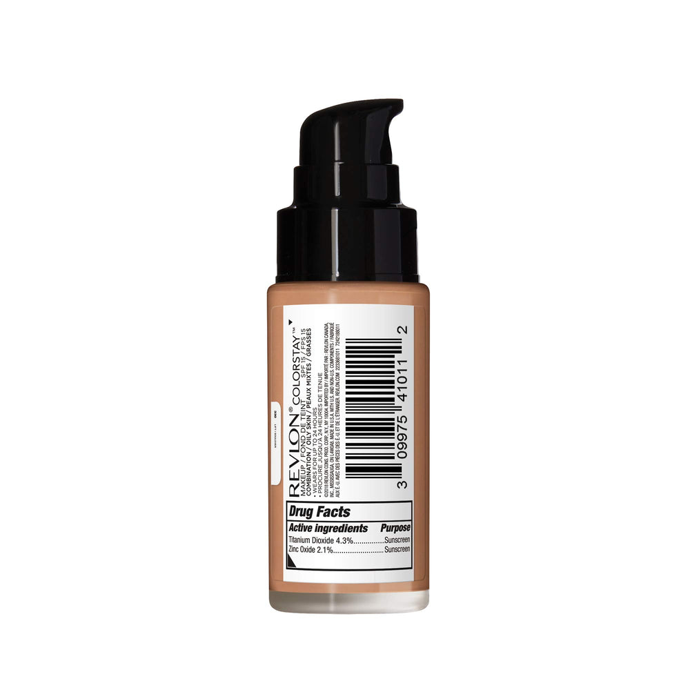 Revlon ColorStay: paleta de 43 tonos para diversidad de piel.