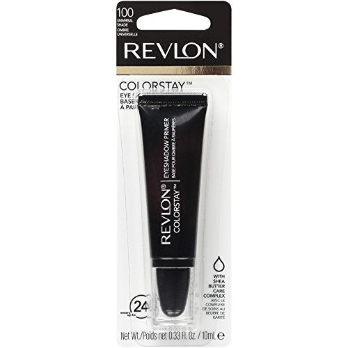 Revlon ColorStay Primer de Sombras, crema manteca karite para hidratación suave.