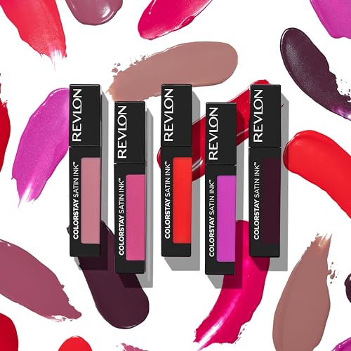 Acabado satinado de REVLON ColorStay Satin Ink en labios