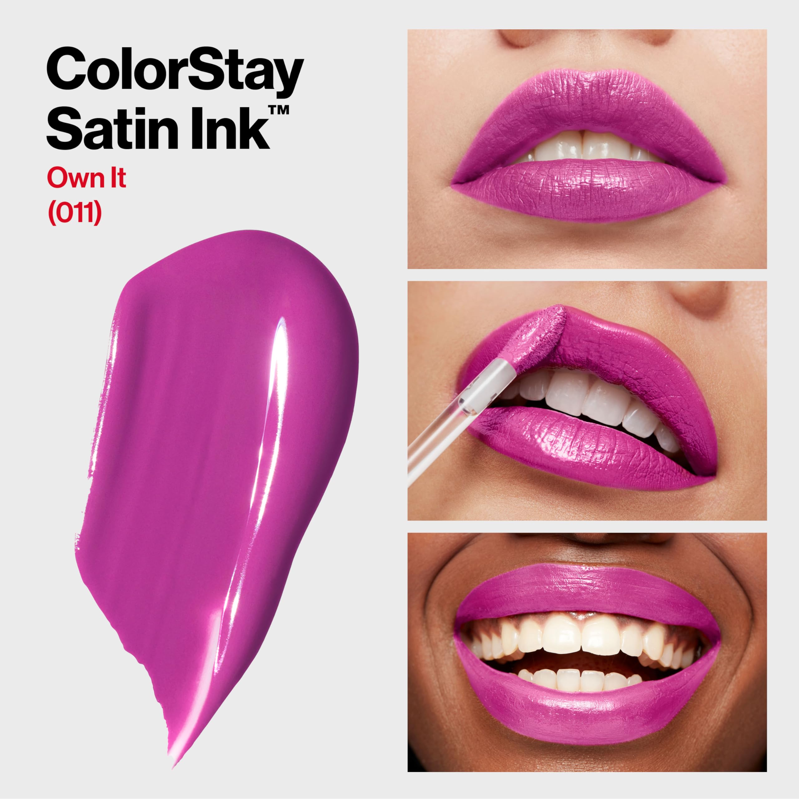 Aplicador de REVLON ColorStay Satin Ink para aplicación suave y precisa