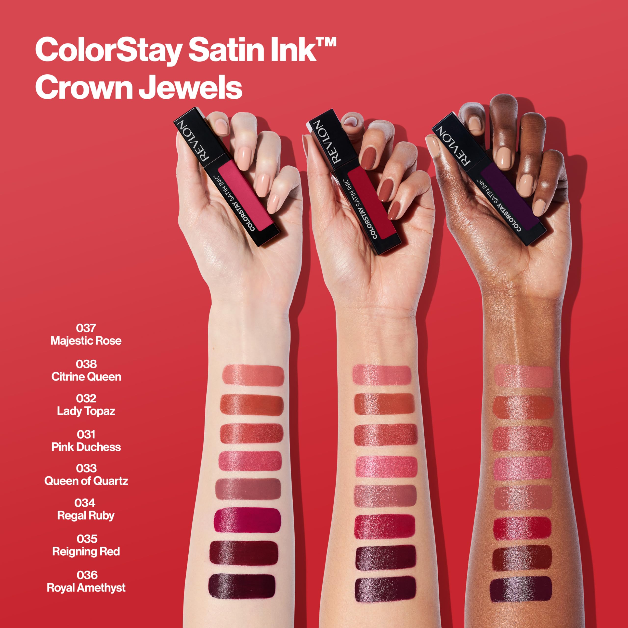 Cobertura duradera de color hasta 16 horas para labios llamativos.