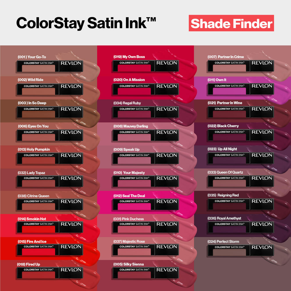 Comodidad durante todo el día con REVLON ColorStay Satin Ink