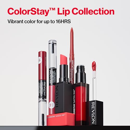 Vitamina E en REVLON ColorStay Satin Ink Crown Jewels para una sensación suave.