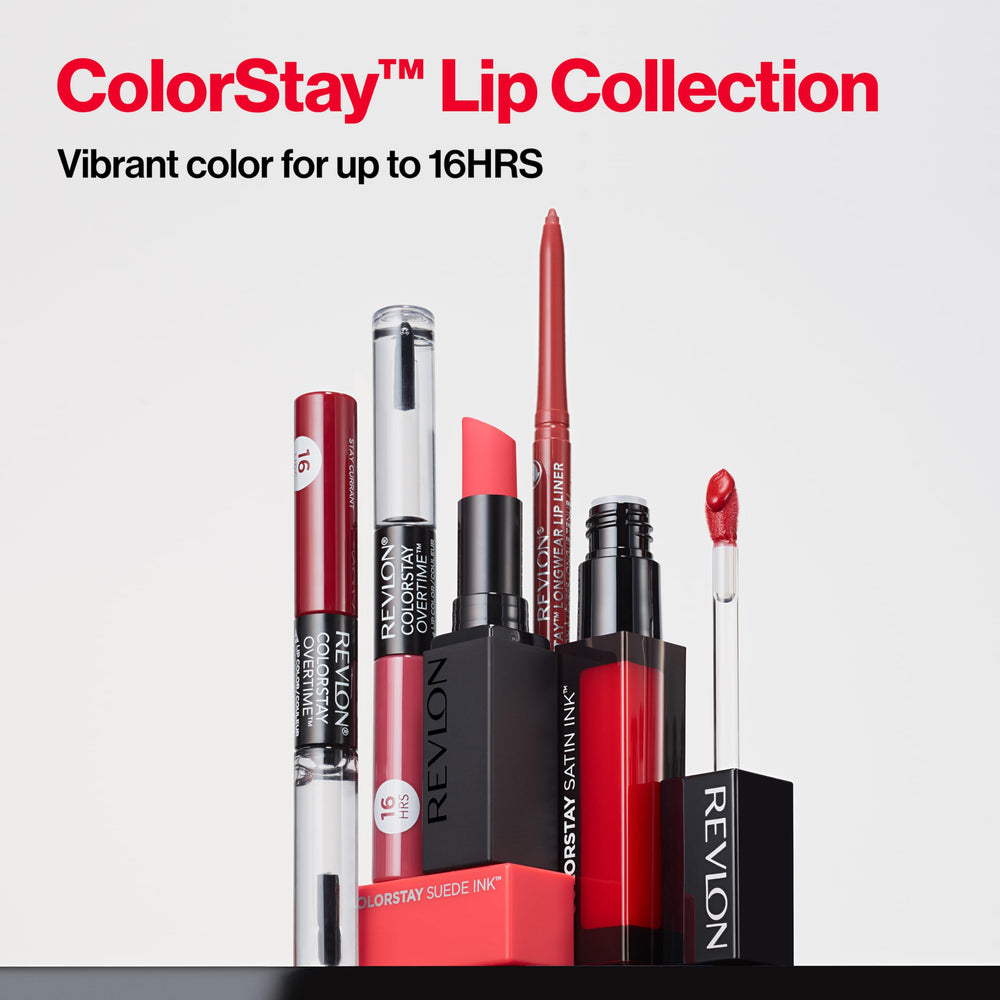 REVLON ColorStay Satin Ink combina con delineado suave para mayor definición.