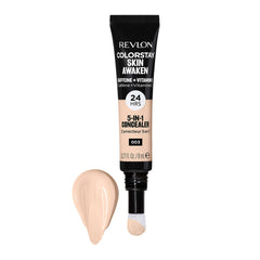 REVLON ColorStay Skin Awaken, envase compacto portátil para retoques durante el día.