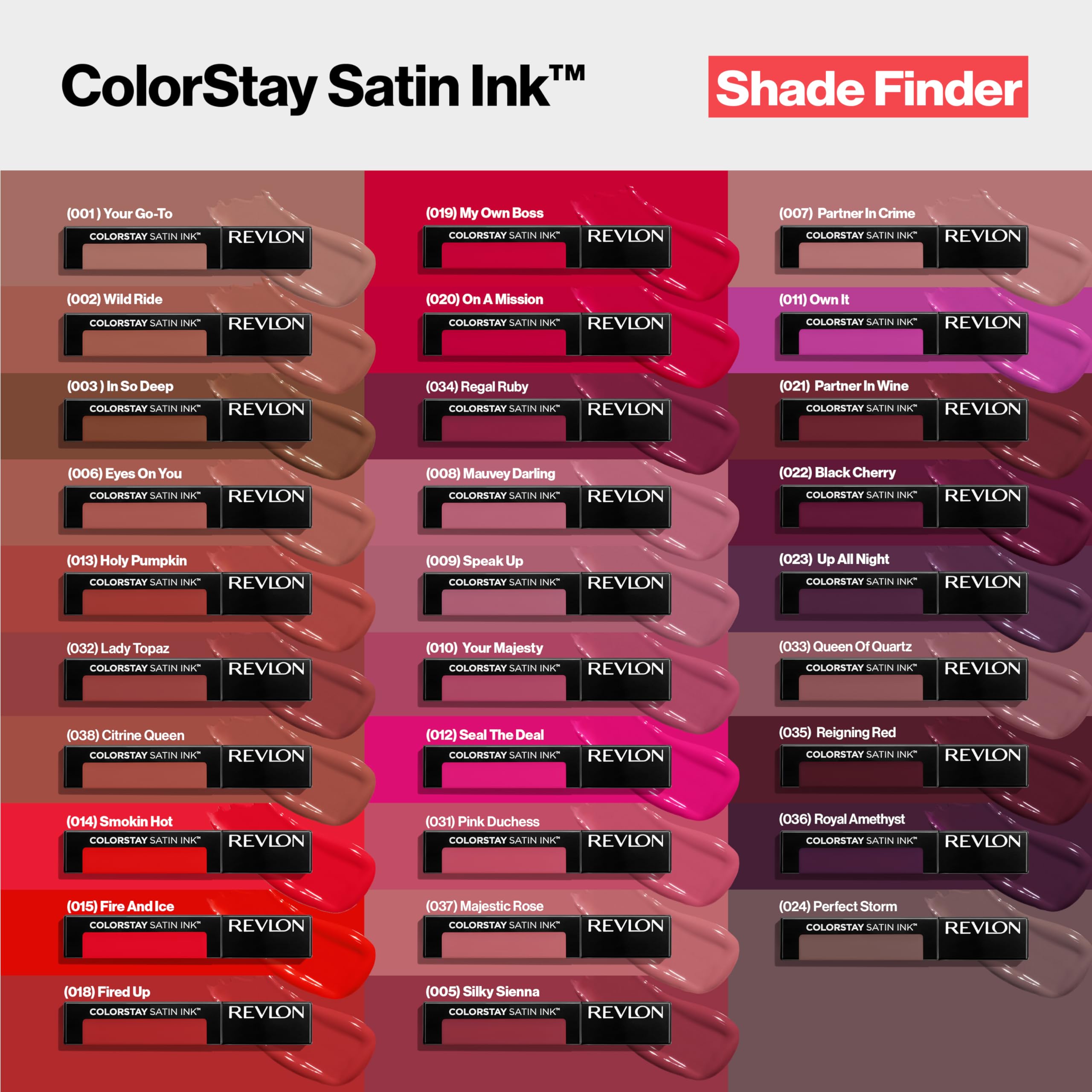 REVLON ColorStay Tinta Satinada Labios: ingrediente, aceite de grosella negra.