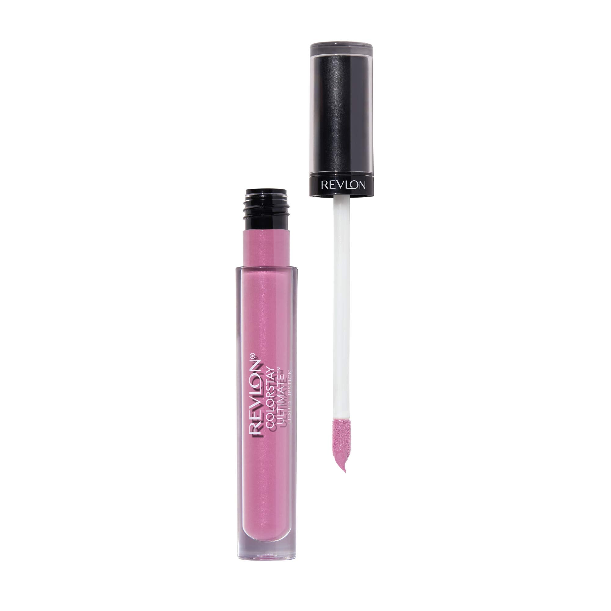 Revlon ColorStay Ultimate Liquid Lipstick acabado satinado sin necesidad de capa superior.