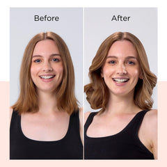 Controles de calor de 430 grados en Revlon para ajustar temperatura según tipo de cabello.
