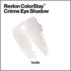 REVLON sombra crema Vanilla acabado shimmer para destellos sutiles.