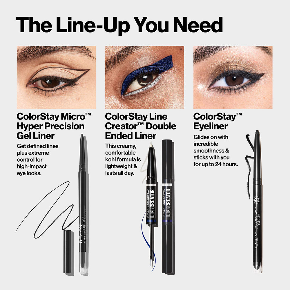 REVLON ColorStay Micro, define ojos con aplicación suave y cómoda