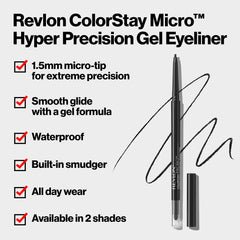 REVLON ColorStay Micro: punta fina para trazos delgados y controlados