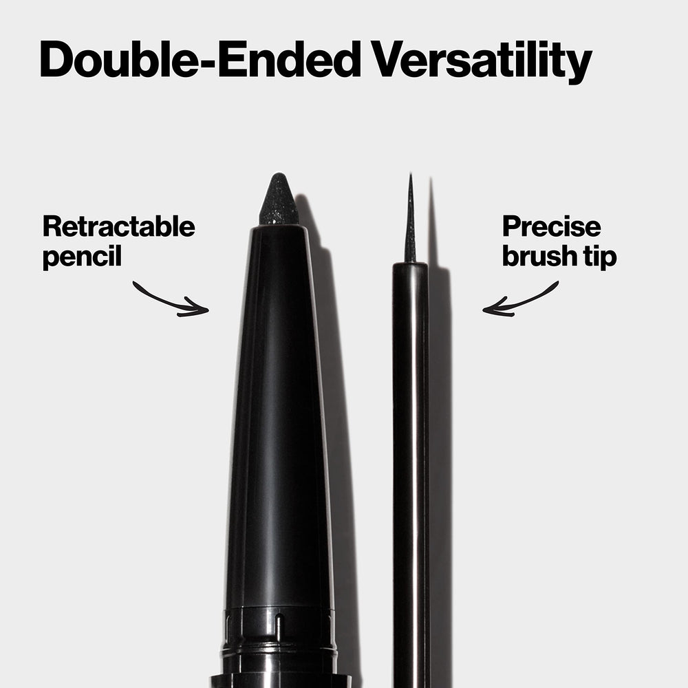 REVLON delineador líquido: resistencia al agua para un look duradero.