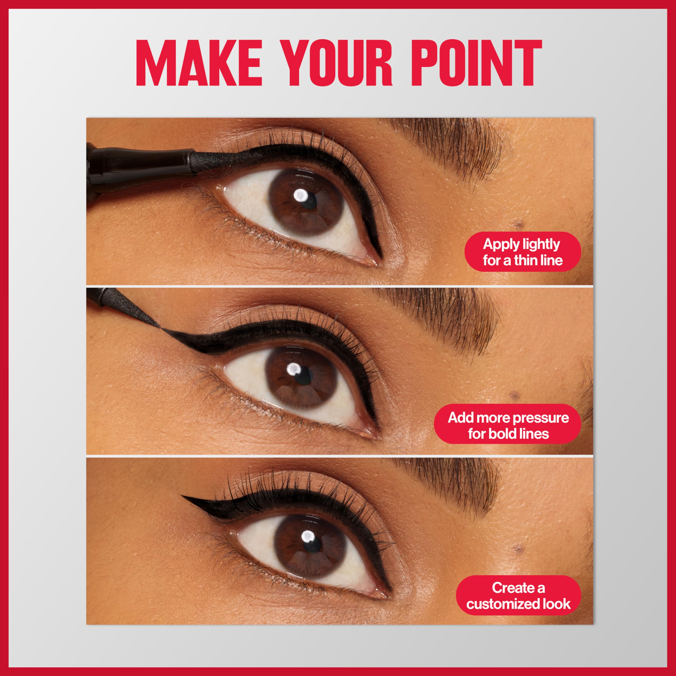 REVLON Triple Edge: definición angular para looks marcados.