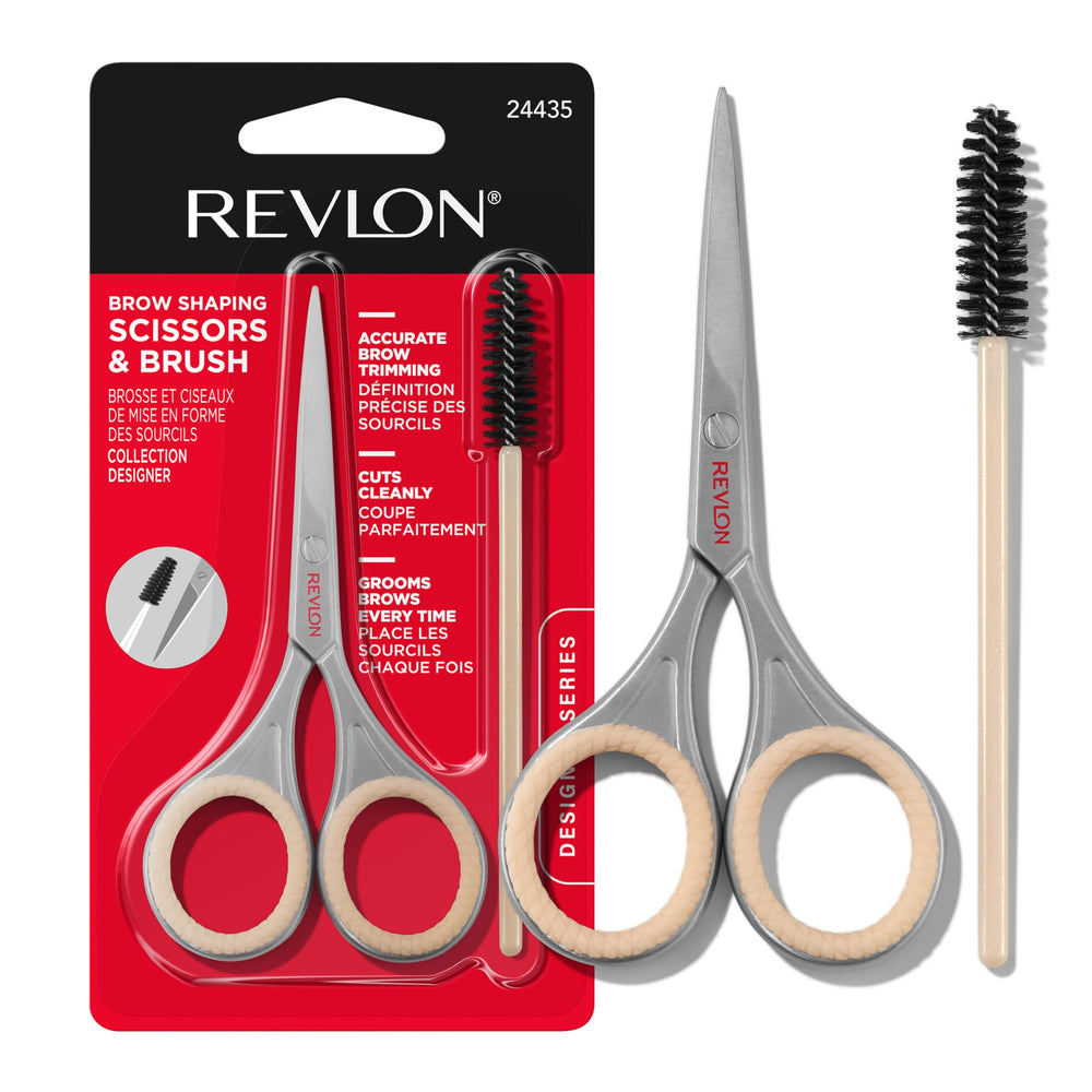 REVLON kit de cejas: tijeras para recortar cejas con precisión