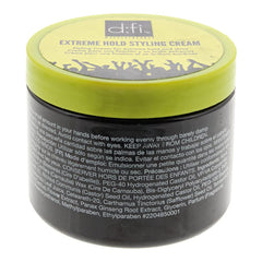 D:FI Hair crema para peinar en envase nuevo, fijación extrema para definir looks.
