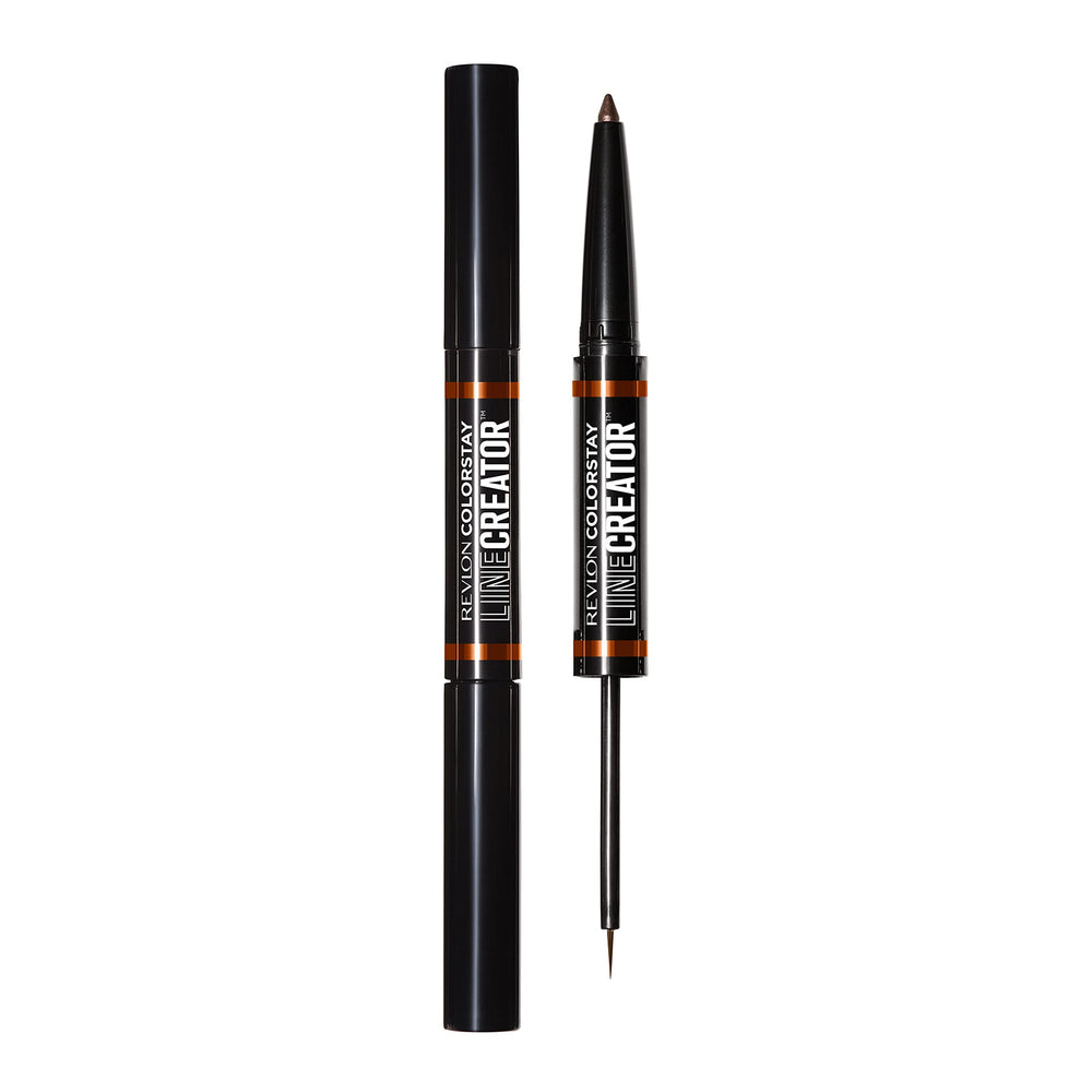 REVLON delineador doble extremo: versatilidad para delinear ojos y lograr estilos variados.