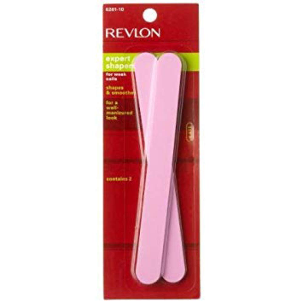 REVLON Expert Shapers para uñas débiles con estampado de rosas, facilita dar forma.