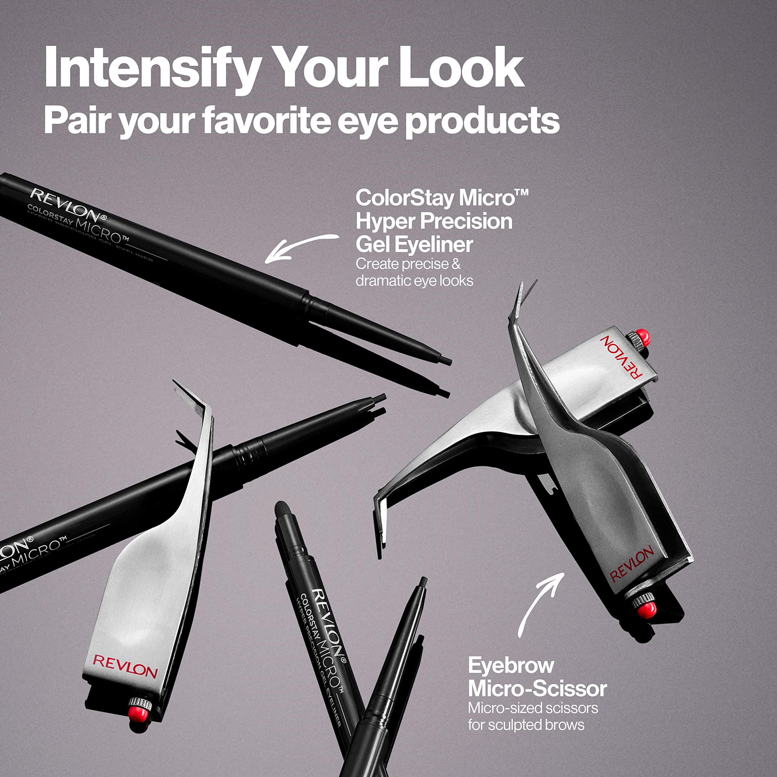 REVLON Gel Eyeliner colorstay-hiper-precision: pigmento intenso y definición precisa