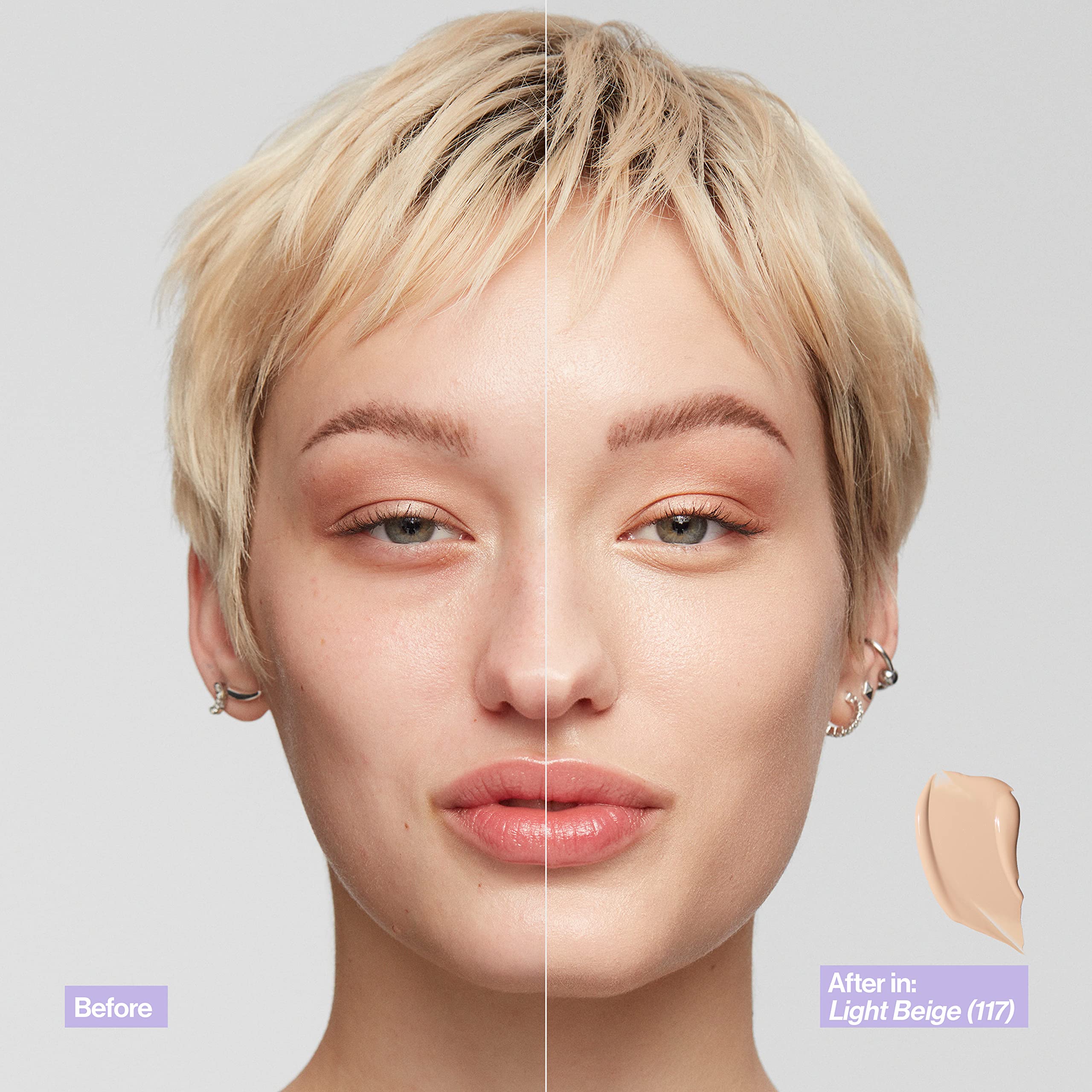 REVLON Illuminance con ácido hialurónico aporta hidratación visible.