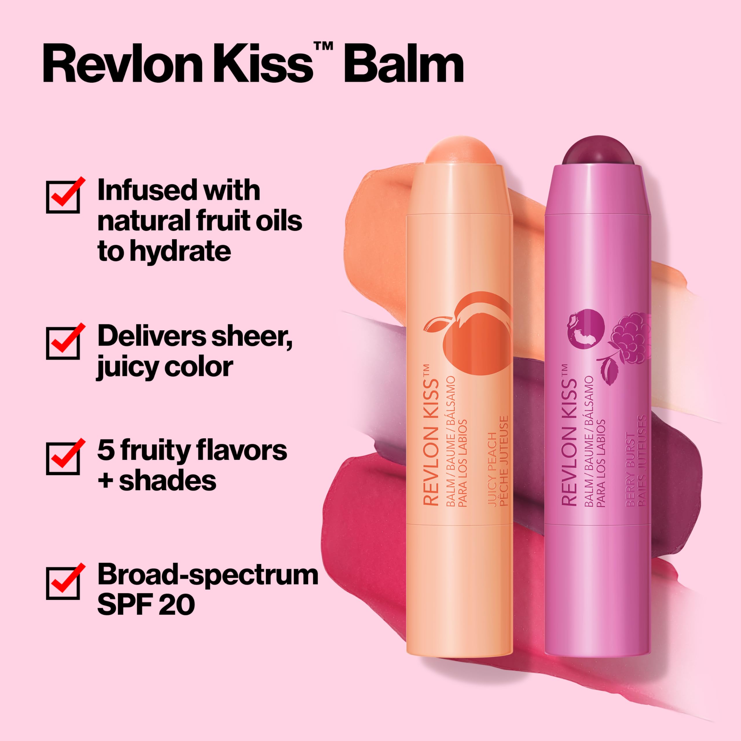 REVLON Kiss Balm Barra Labial: hidratacion y color suave