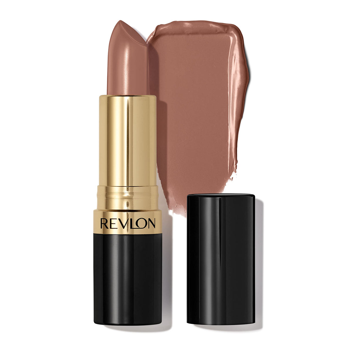 REVLON Labial: textura cremosa y aplicación suave para un acabado uniforme.