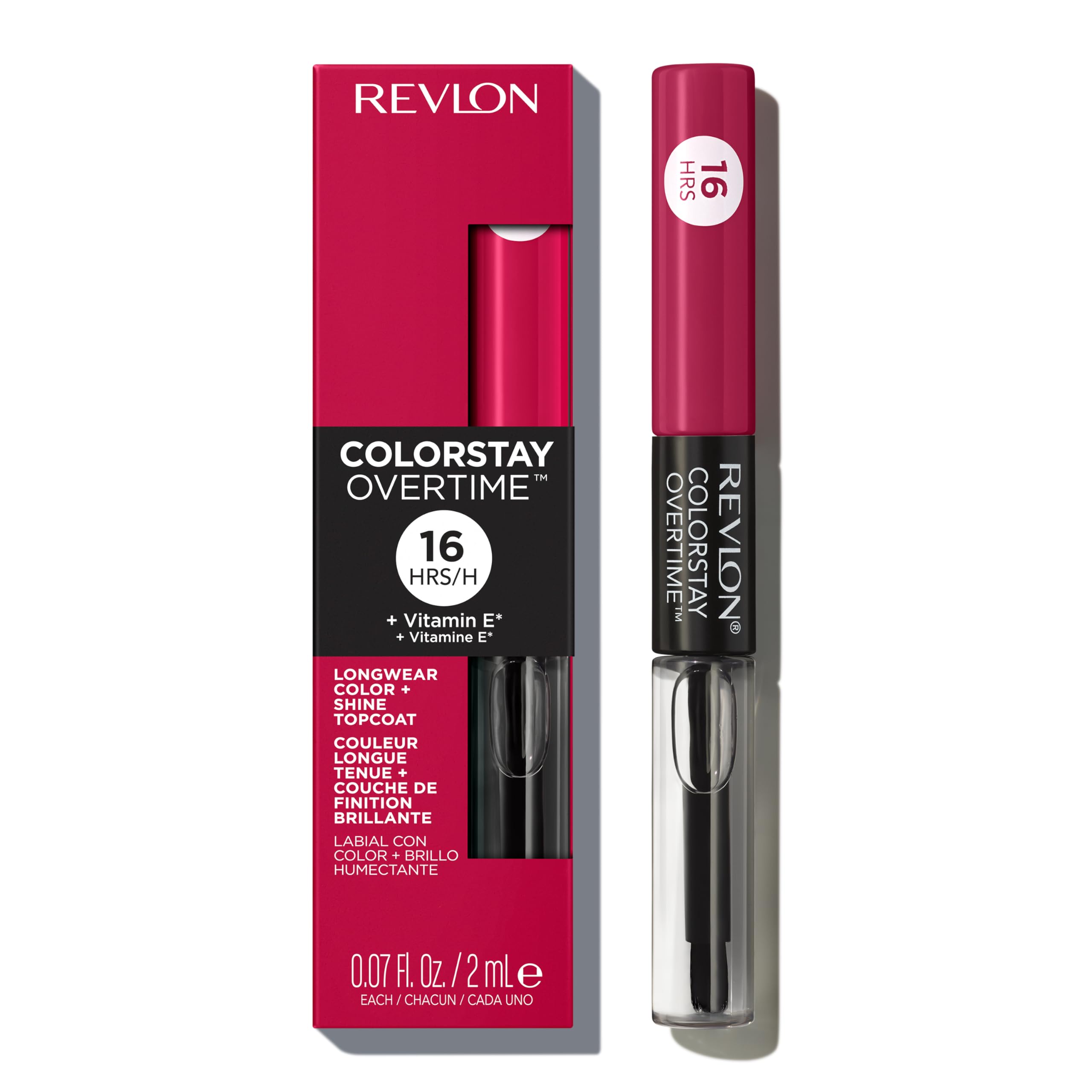 Revlon labial líquido ColorStay tono cereza con color duradero