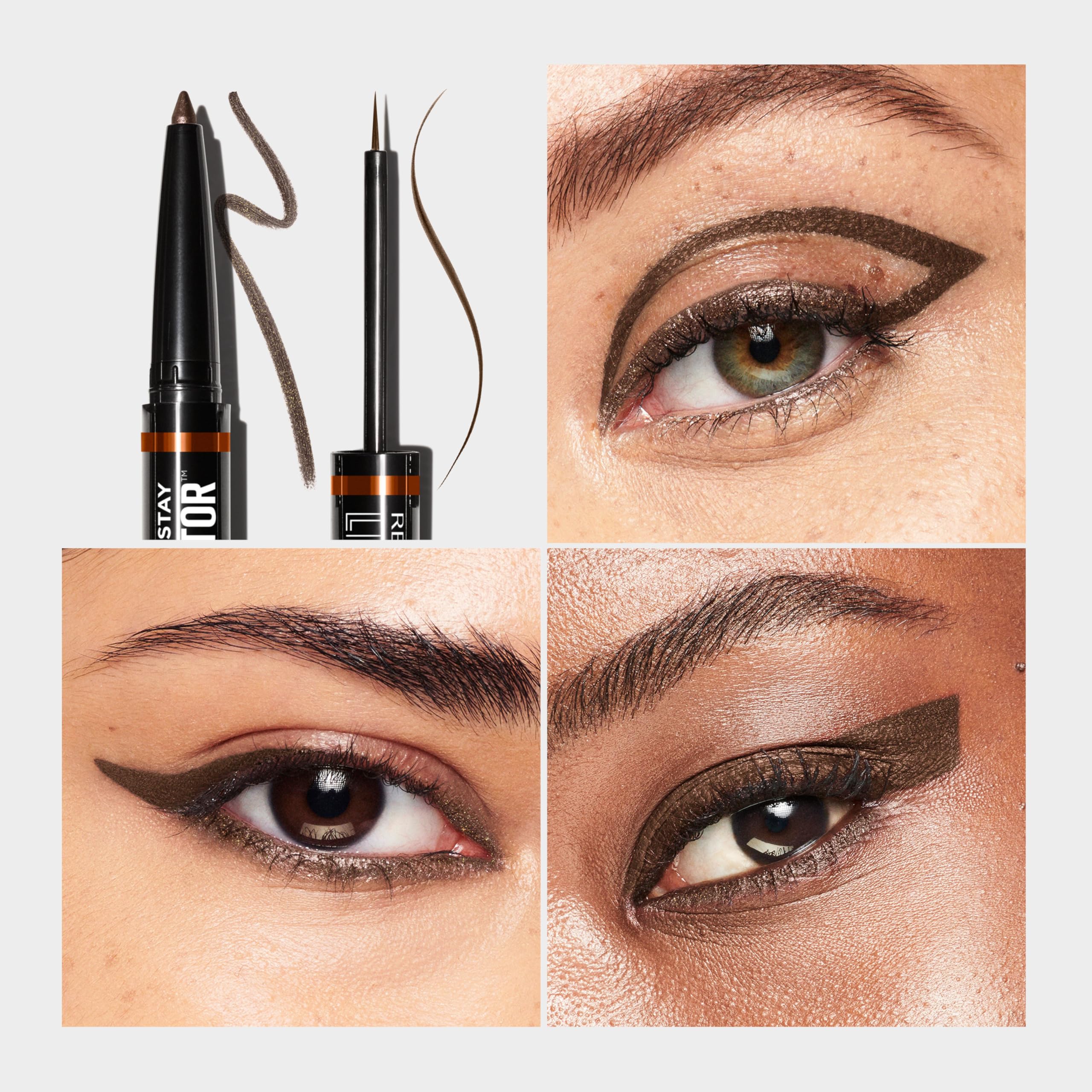 REVLON lápiz kohl deslizable: comodidad suave para difuminar y trazar líneas.