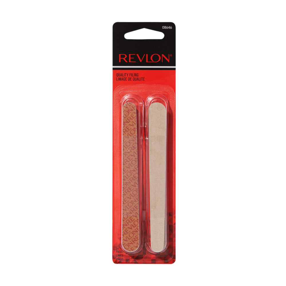 Lima emery Revlon de doble cara resistente y flexible para uñas
