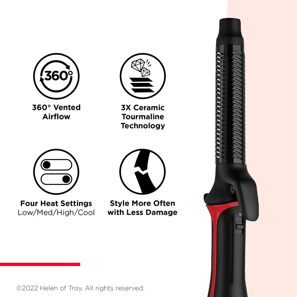 REVLON One-Step Blowout Styler cordon giratorio de 6 pies para mayor maniobrabilidad.