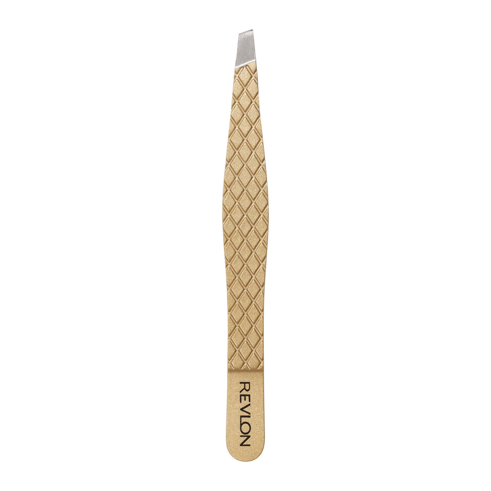 Pinzas Revlon Gold Series con recubrimiento de diamante para agarre superior.