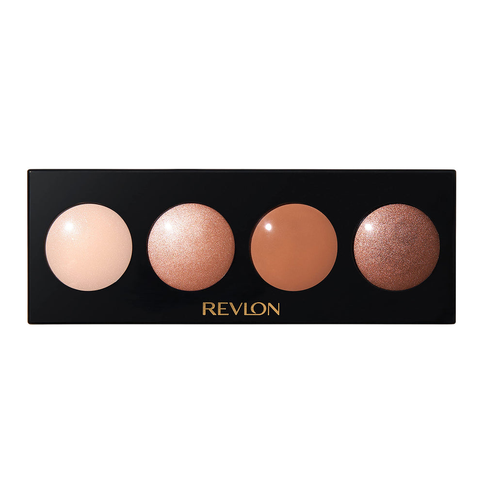 Revlon paleta sombra crema iluminacion para looks luminosos y facilidad de difuminar.