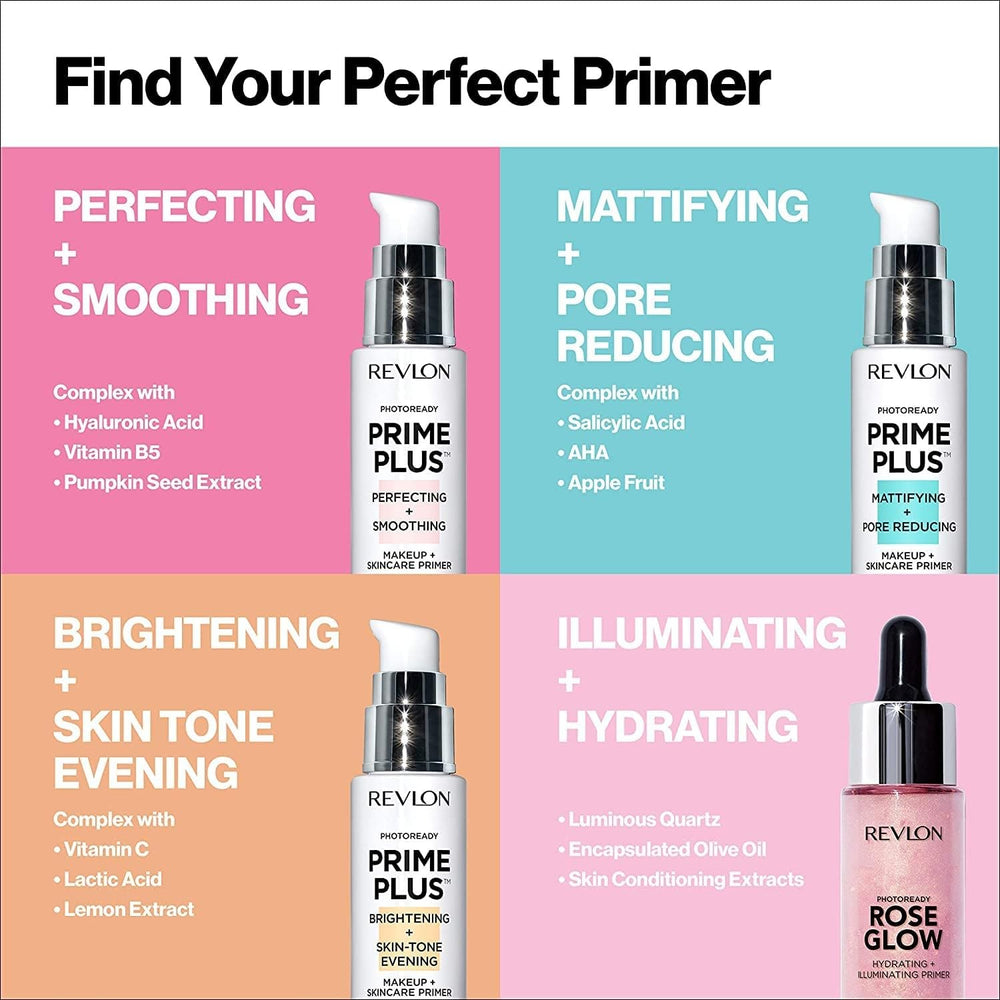 REVLON PhotoReady Prime Plus consejos de aplicación para favored maquillaje