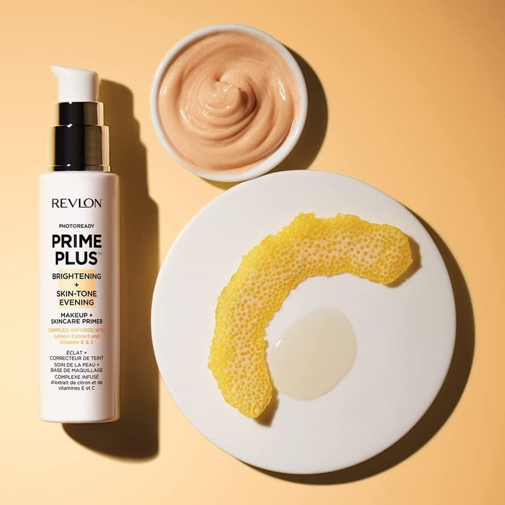 REVLON PhotoReady Prime Plus ingredientes de limón para vitalidad de la piel