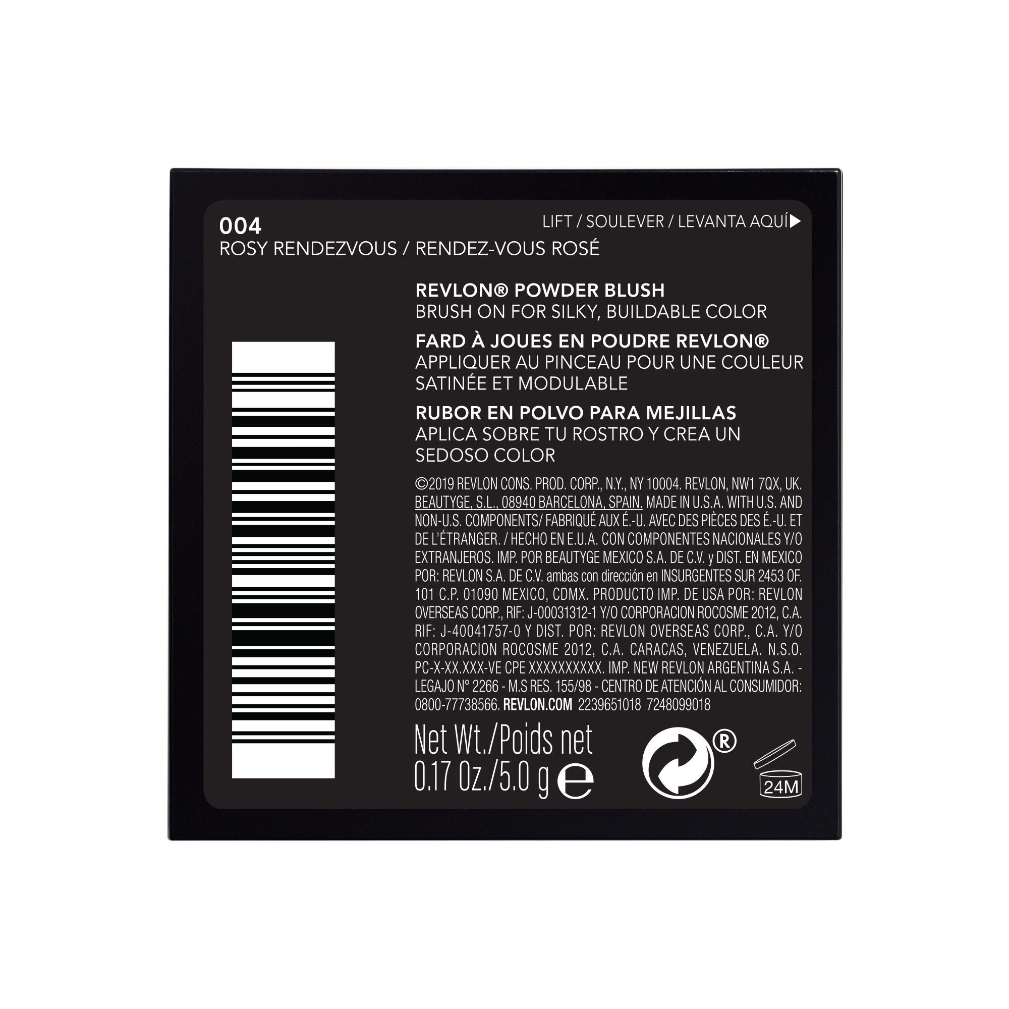 REVLON Rosy Rendezvous, resultado final natural y duradero