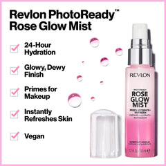 REVLON niebla hidratante 24 horas - mantiene la piel fresca todo el día